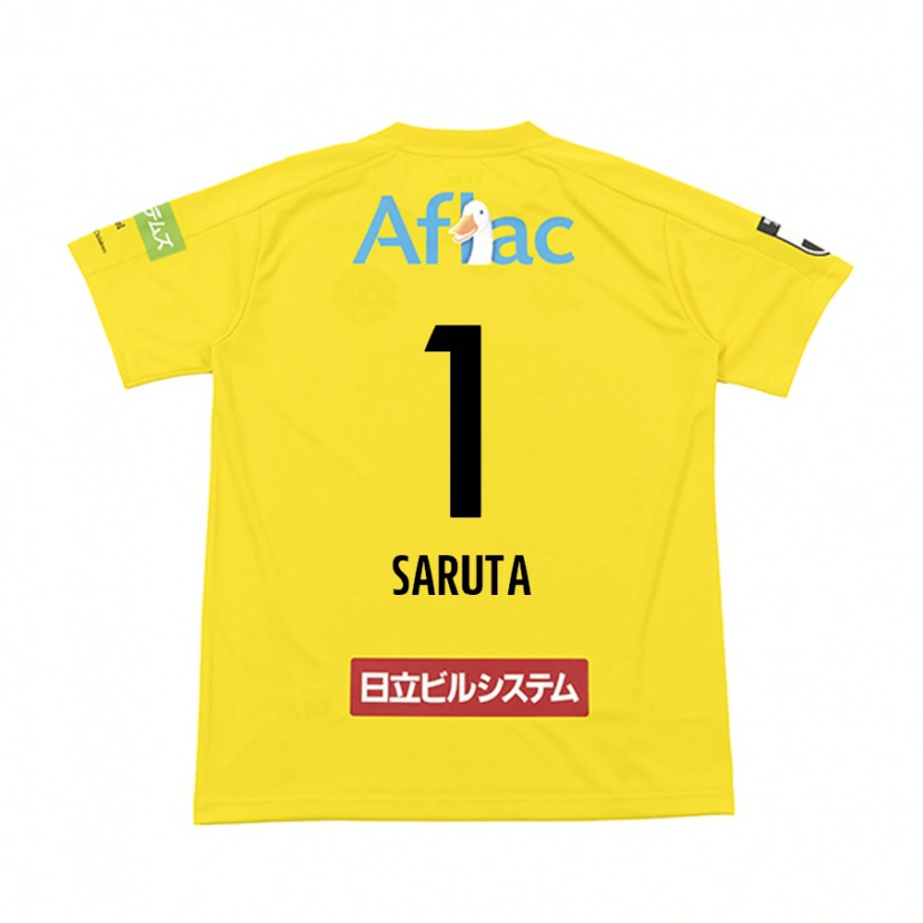 Danxen Herren Haruki Saruta #1 Schwarz Gelb Heimtrikot Trikot 2025/26 T-Shirt Österreich