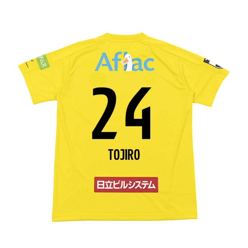 Danxen Herren Tojiro Kubo #24 Schwarz Gelb Heimtrikot Trikot 2025/26 T-Shirt Österreich