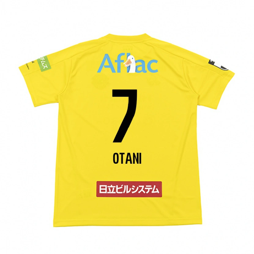 Danxen Herren Hidekazu Otani #7 Schwarz Gelb Heimtrikot Trikot 2025/26 T-Shirt Österreich