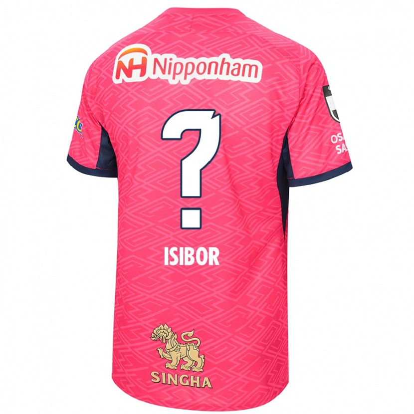 Danxen Herren Ken Isibor #0 Sakura Rosa Weiß Heimtrikot Trikot 2025/26 T-Shirt Österreich