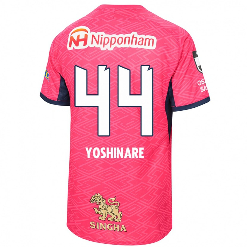 Danxen Herren Takaya Yoshinare #44 Sakura Rosa Weiß Heimtrikot Trikot 2025/26 T-Shirt Österreich