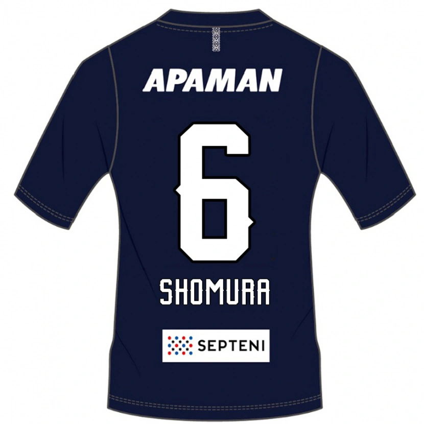 Danxen Herren Tomoki Shomura #6 Königsblau Weiß Heimtrikot Trikot 2025/26 T-Shirt Österreich