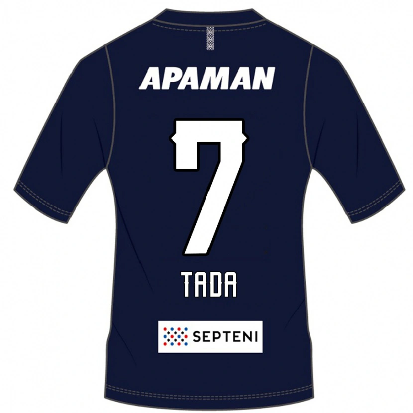 Danxen Herren Koya Tada #7 Königsblau Weiß Heimtrikot Trikot 2025/26 T-Shirt Österreich