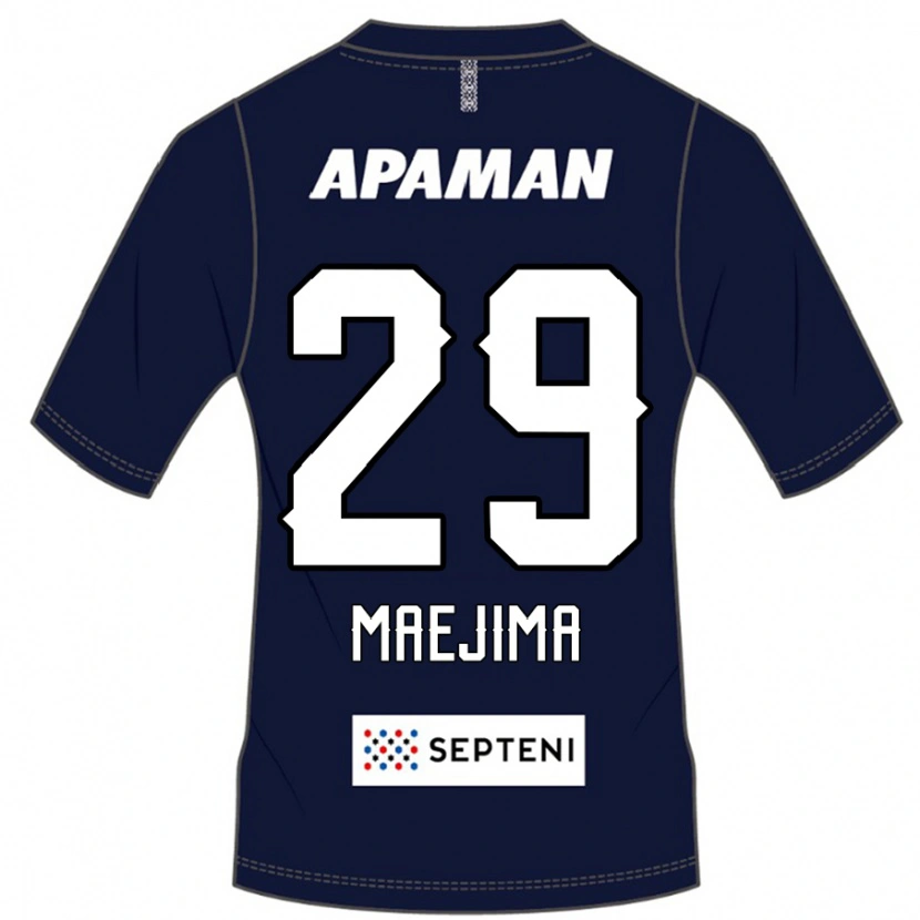 Danxen Herren Yota Maejima #29 Königsblau Weiß Heimtrikot Trikot 2025/26 T-Shirt Österreich