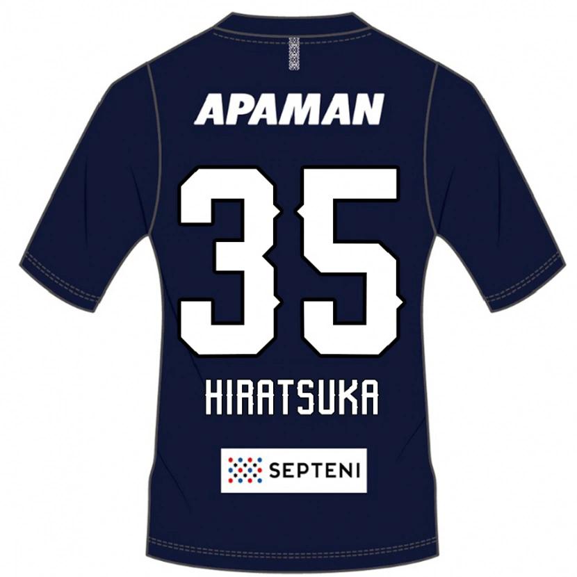 Danxen Herren Yuto Hiratsuka #35 Königsblau Weiß Heimtrikot Trikot 2025/26 T-Shirt Österreich