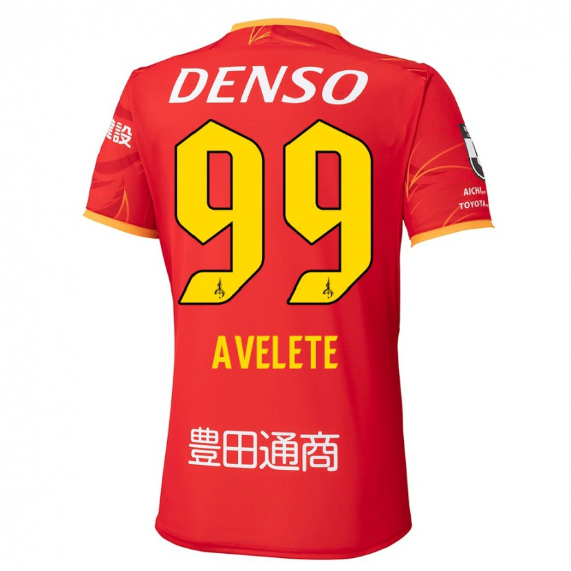 Danxen Herren Yves Avelete #99 Rot Gelb Heimtrikot Trikot 2025/26 T-Shirt Österreich
