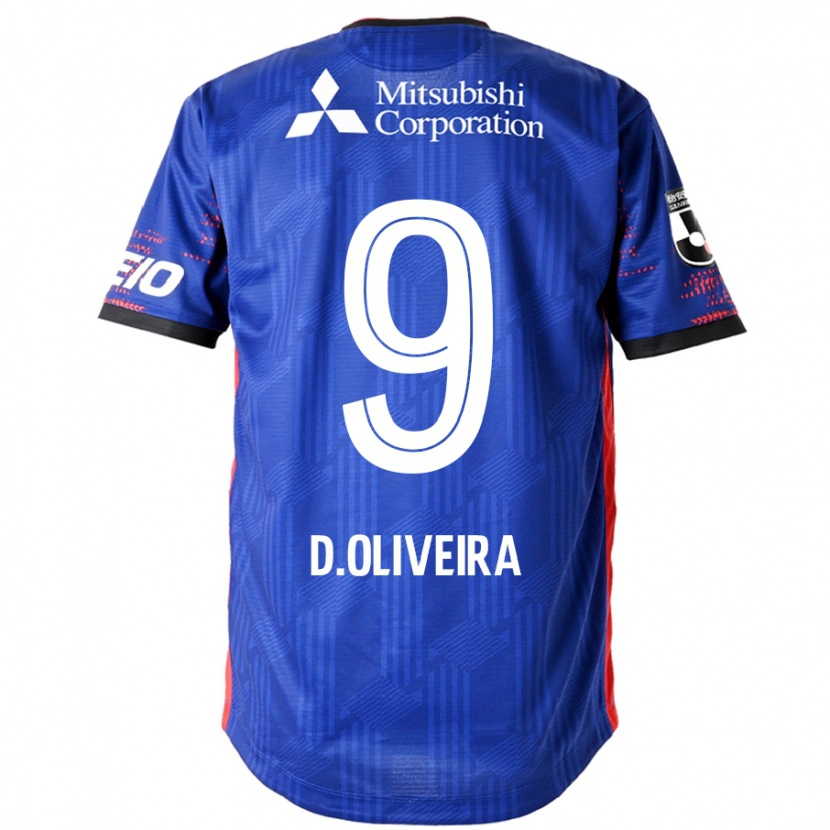 Danxen Herren Diego Oliveira #9 Königsblau Weiß Heimtrikot Trikot 2025/26 T-Shirt Österreich