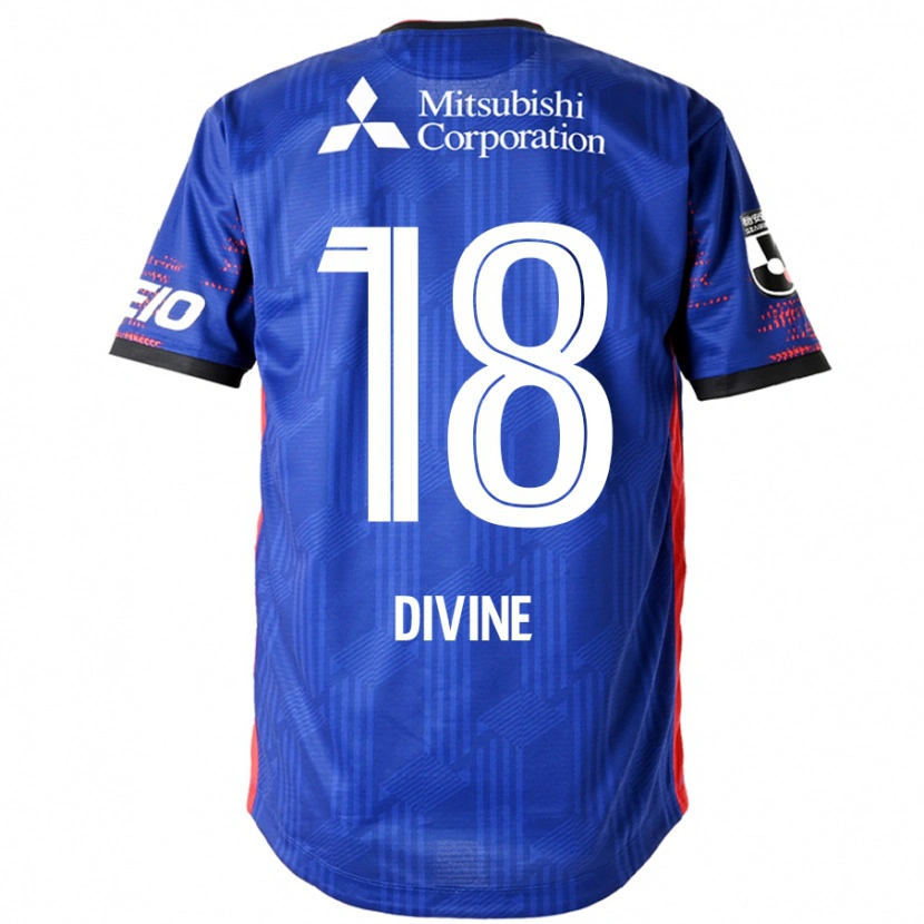 Danxen Herren Divine Chinedu Otani #18 Königsblau Weiß Heimtrikot Trikot 2025/26 T-Shirt Österreich