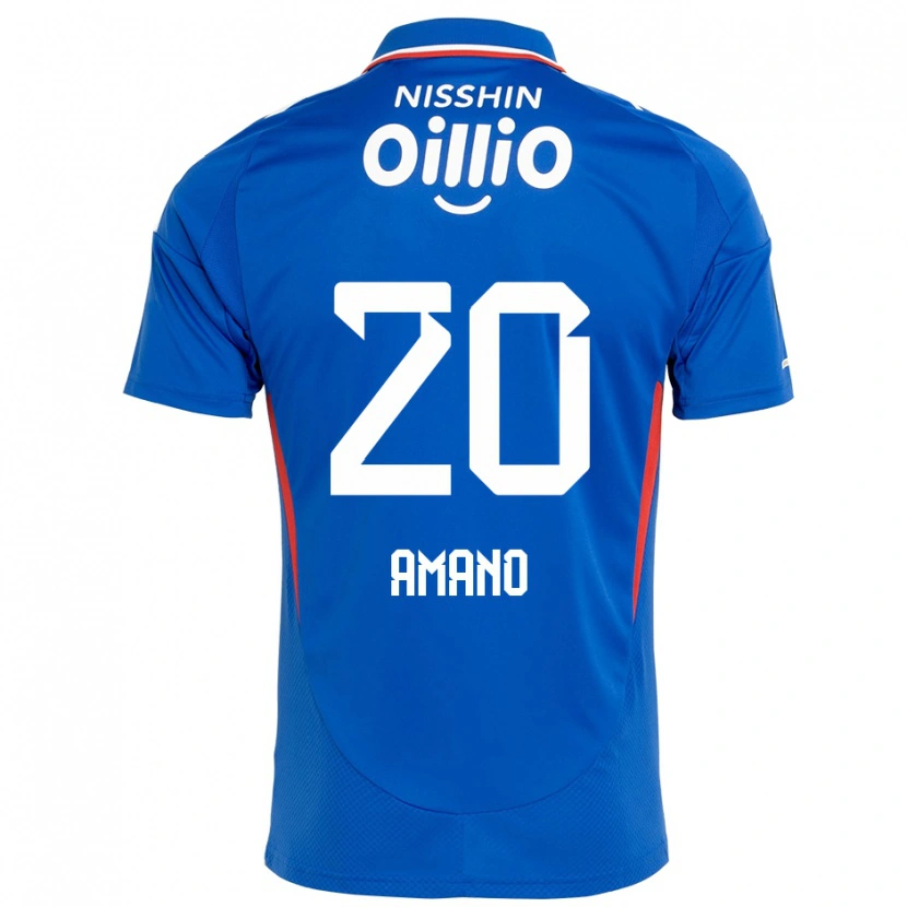 Danxen Herren Jun Amano #20 Königsblau Weiß Heimtrikot Trikot 2025/26 T-Shirt Österreich