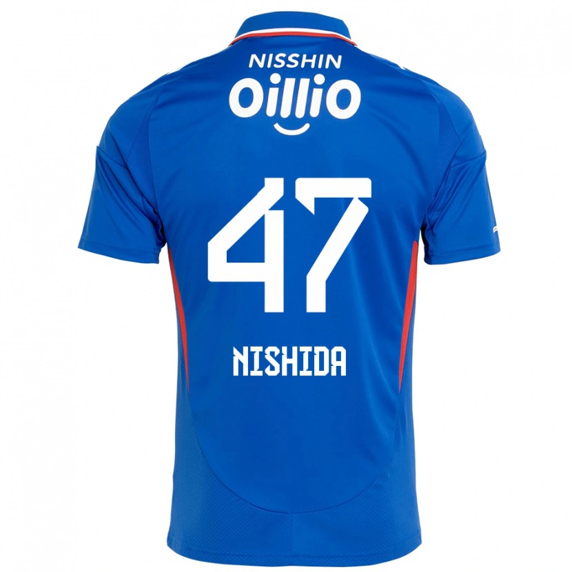 Danxen Herren Yusuke Nishida #47 Königsblau Weiß Heimtrikot Trikot 2025/26 T-Shirt Österreich