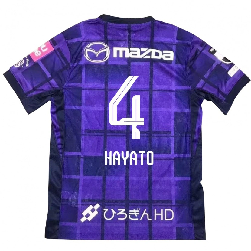 Danxen Herren Hayato Araki #4 Lila Orange Heimtrikot Trikot 2025/26 T-Shirt Österreich