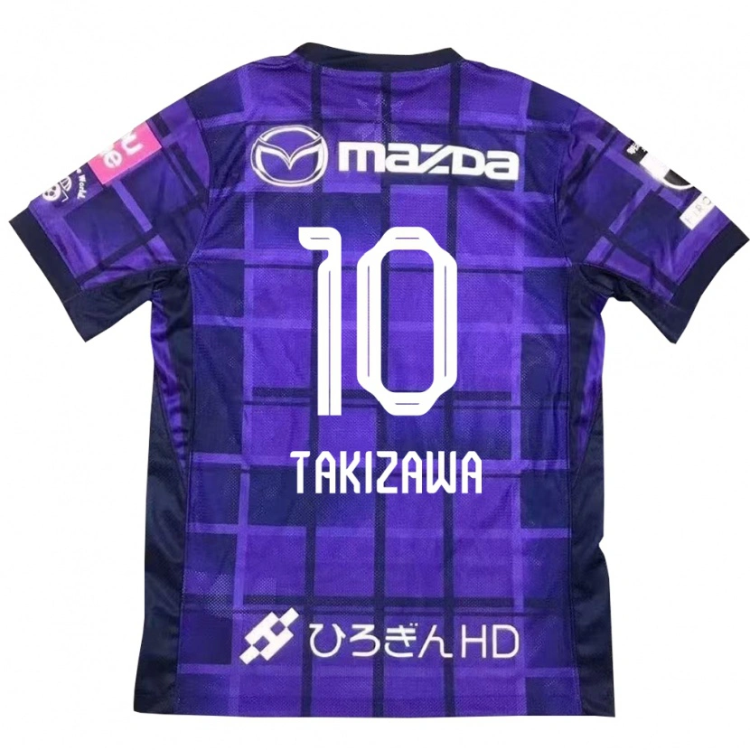 Danxen Herren Chise Takizawa #10 Lila Orange Heimtrikot Trikot 2025/26 T-Shirt Österreich