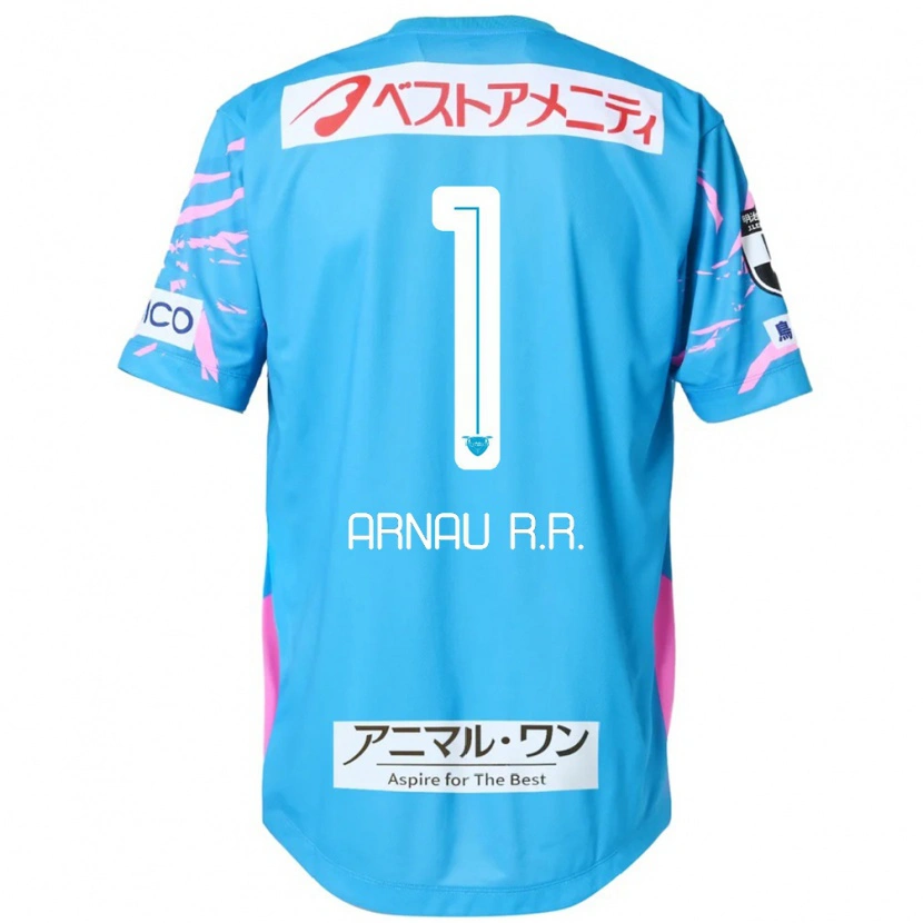 Danxen Herren Arnau Riera #1 Blau Rosa Heimtrikot Trikot 2025/26 T-Shirt Österreich