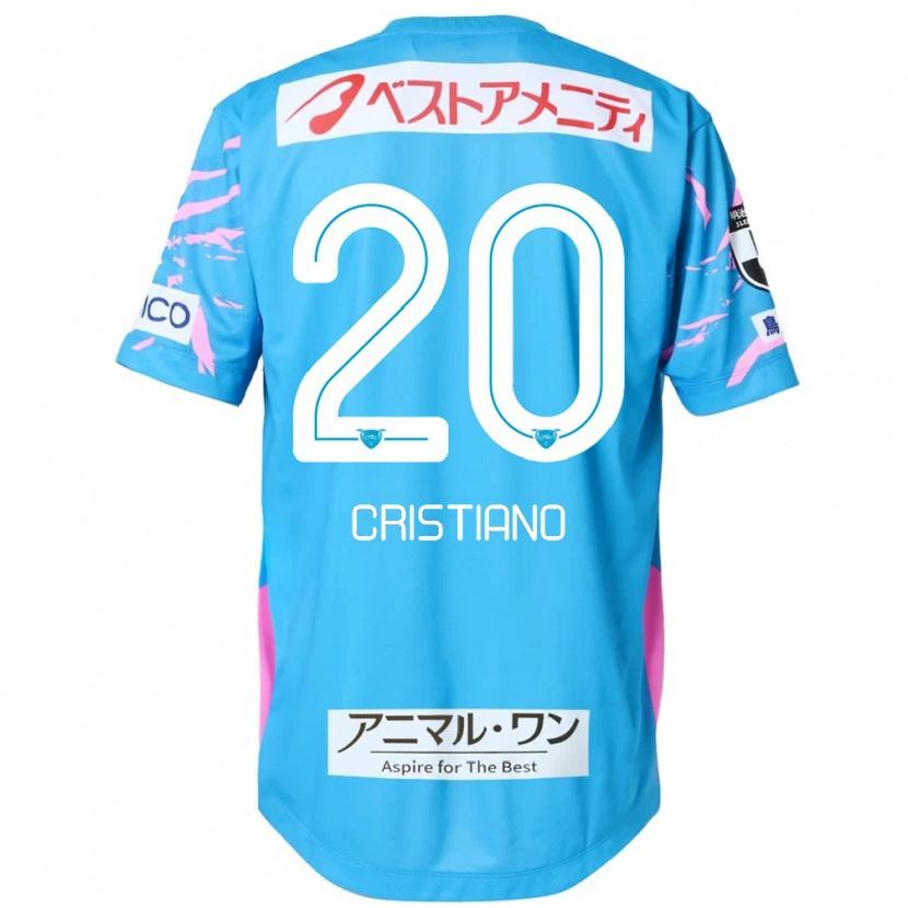 Danxen Herren Cristiano #20 Blau Rosa Heimtrikot Trikot 2025/26 T-Shirt Österreich