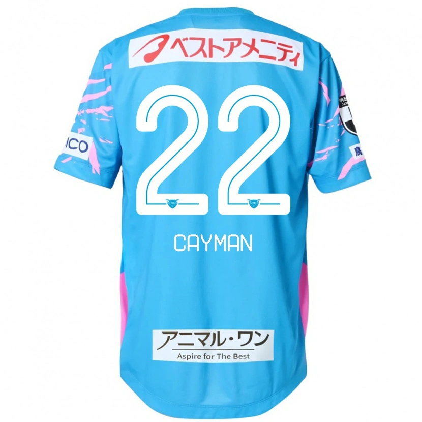 Danxen Herren Cayman Togashi #22 Blau Rosa Heimtrikot Trikot 2025/26 T-Shirt Österreich