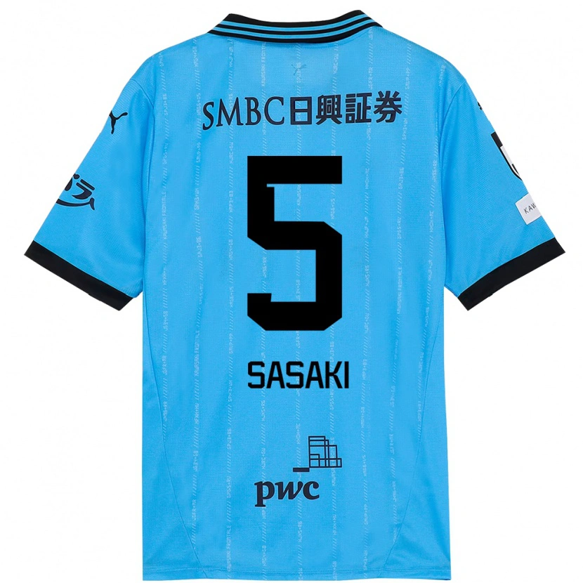 Danxen Herren Asahi Sasaki #5 Himmelblau Schwarz Heimtrikot Trikot 2025/26 T-Shirt Österreich