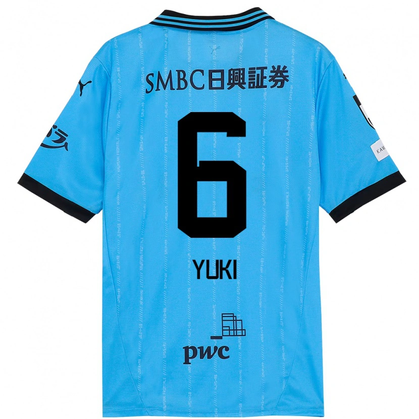 Danxen Herren Yuki Yamamoto #6 Himmelblau Schwarz Heimtrikot Trikot 2025/26 T-Shirt Österreich