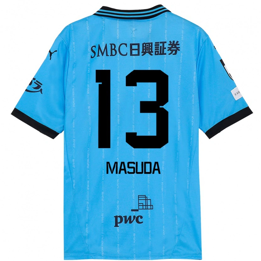 Danxen Herren Hinata Masuda #13 Himmelblau Schwarz Heimtrikot Trikot 2025/26 T-Shirt Österreich