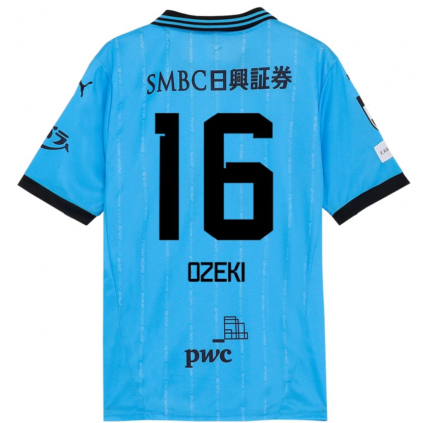 Danxen Herren Yuto Ozeki #16 Himmelblau Schwarz Heimtrikot Trikot 2025/26 T-Shirt Österreich