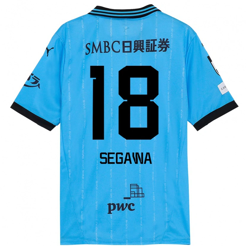 Danxen Herren Yusuke Segawa #18 Himmelblau Schwarz Heimtrikot Trikot 2025/26 T-Shirt Österreich
