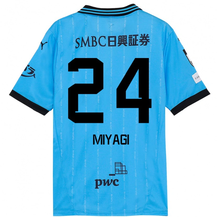 Danxen Herren Ten Miyagi #24 Himmelblau Schwarz Heimtrikot Trikot 2025/26 T-Shirt Österreich