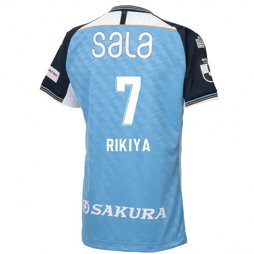 Danxen Herren Rikiya Uehara #7 Himmelblau Schwarz Heimtrikot Trikot 2025/26 T-Shirt Österreich