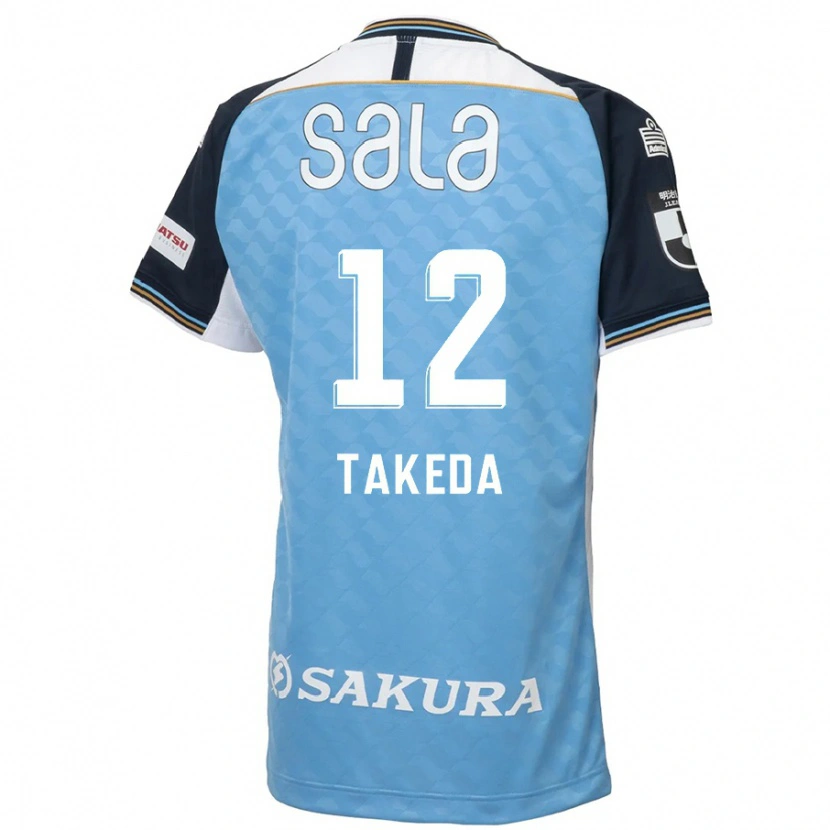 Danxen Herren Yusei Takeda #12 Himmelblau Schwarz Heimtrikot Trikot 2025/26 T-Shirt Österreich