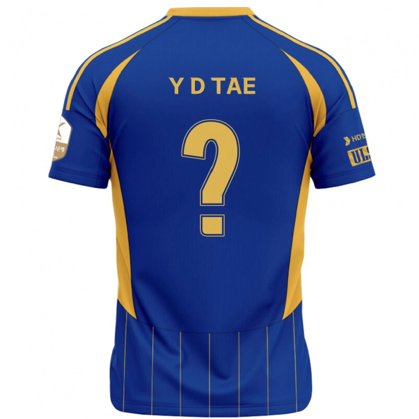Danxen Herren Do-Yoon Tae #0 Königsblau Gelb Heimtrikot Trikot 2025/26 T-Shirt Österreich