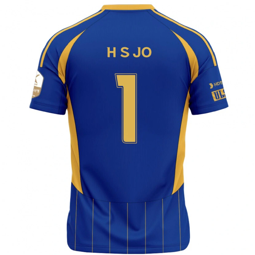 Danxen Herren Su-Hyeok Jo #1 Königsblau Gelb Heimtrikot Trikot 2025/26 T-Shirt Österreich