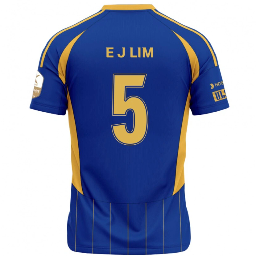 Danxen Herren Jong-Eun Lim #5 Königsblau Gelb Heimtrikot Trikot 2025/26 T-Shirt Österreich