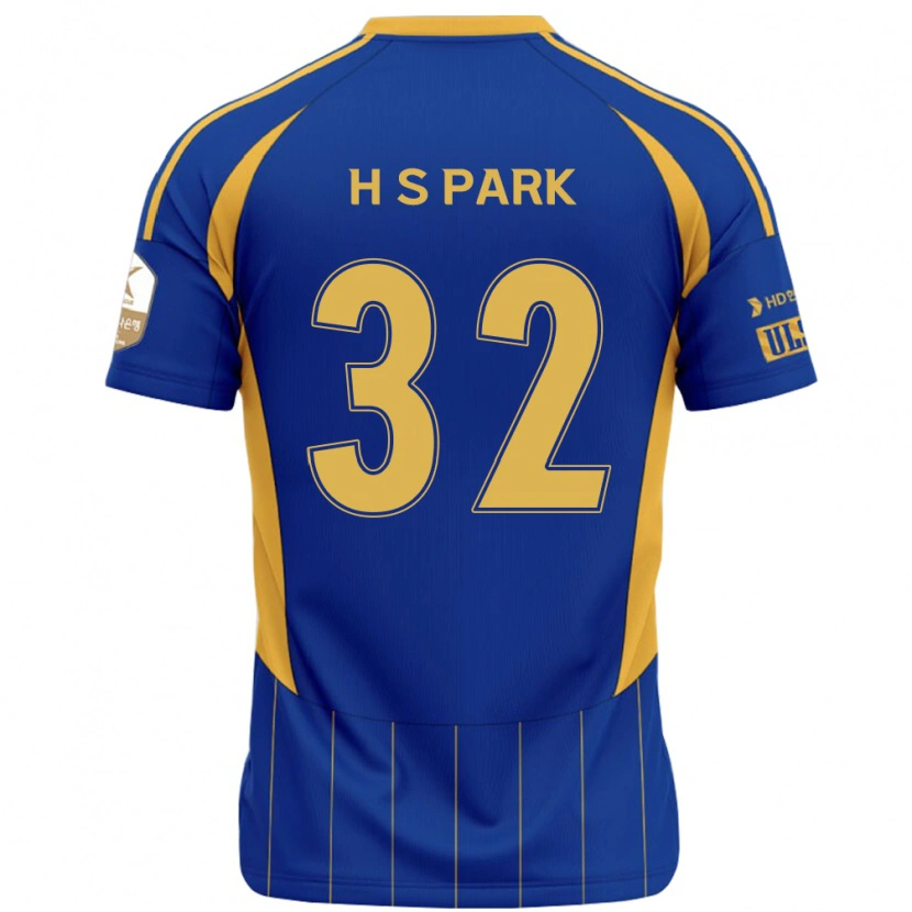 Danxen Herren Sung-Hyun Park #32 Königsblau Gelb Heimtrikot Trikot 2025/26 T-Shirt Österreich