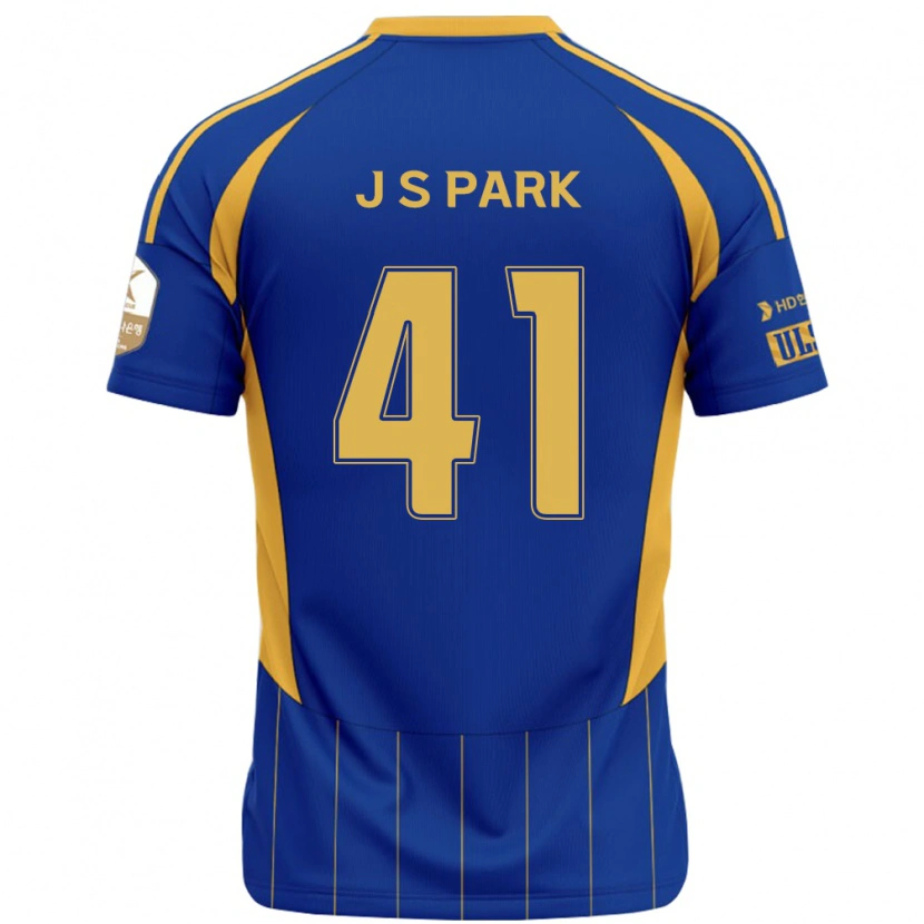 Danxen Herren Sang-Jun Park #41 Königsblau Gelb Heimtrikot Trikot 2025/26 T-Shirt Österreich
