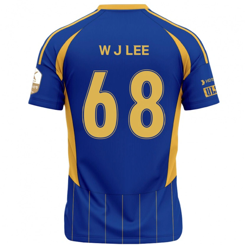 Danxen Herren Jae-Wook Lee #68 Königsblau Gelb Heimtrikot Trikot 2025/26 T-Shirt Österreich