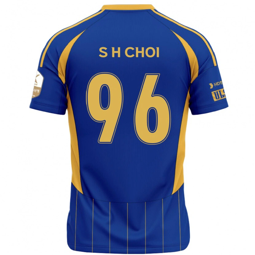 Danxen Herren Seok-Hyeon Choi #96 Königsblau Gelb Heimtrikot Trikot 2025/26 T-Shirt Österreich