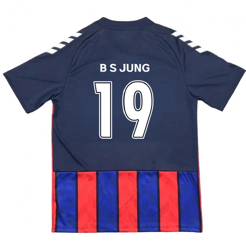 Danxen Herren Seung-Bae Jung #19 Königsblau Rot Heimtrikot Trikot 2025/26 T-Shirt Österreich