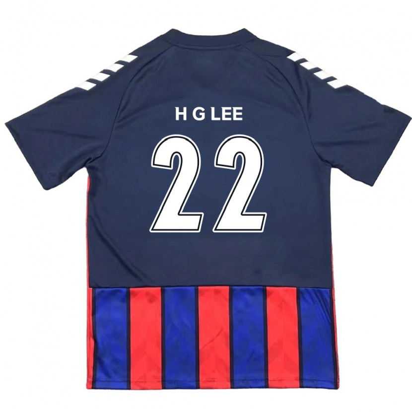 Danxen Herren Gwang-Hyeok Lee #22 Königsblau Rot Heimtrikot Trikot 2025/26 T-Shirt Österreich