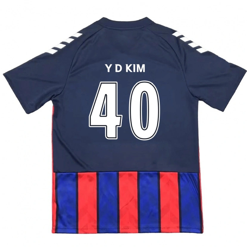 Danxen Herren Do-Yoon Kim #40 Königsblau Rot Heimtrikot Trikot 2025/26 T-Shirt Österreich