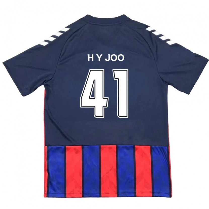Danxen Herren Ho-Yeon Joo #41 Königsblau Rot Heimtrikot Trikot 2025/26 T-Shirt Österreich
