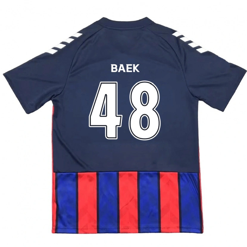 Danxen Herren Kyeong Baek #48 Königsblau Rot Heimtrikot Trikot 2025/26 T-Shirt Österreich