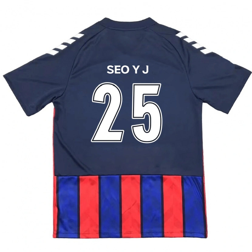Danxen Herren Seo Ye-Jin #25 Königsblau Rot Heimtrikot Trikot 2025/26 T-Shirt Österreich
