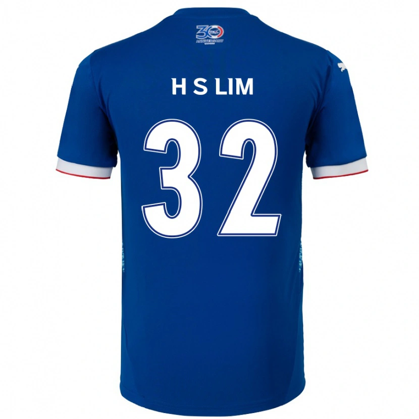 Danxen Herren Seong-Hyeon Lim #32 Königsblau Weiß Heimtrikot Trikot 2025/26 T-Shirt Österreich