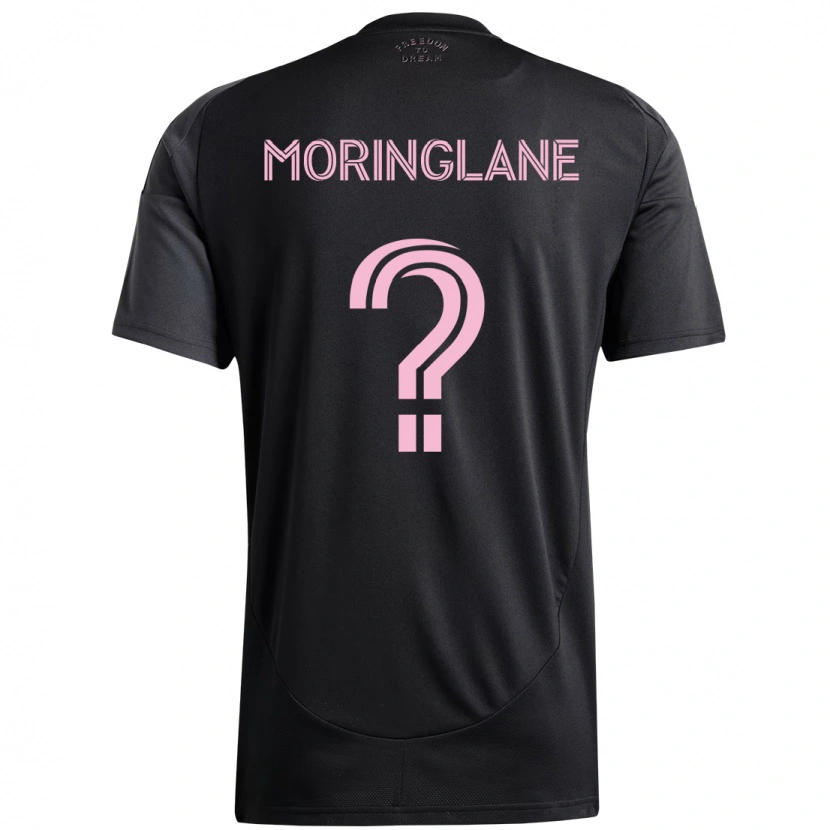 Danxen Herren Luis Moringlane #0 Schwarz Rosa Auswärtstrikot Trikot 2025/26 T-Shirt Österreich