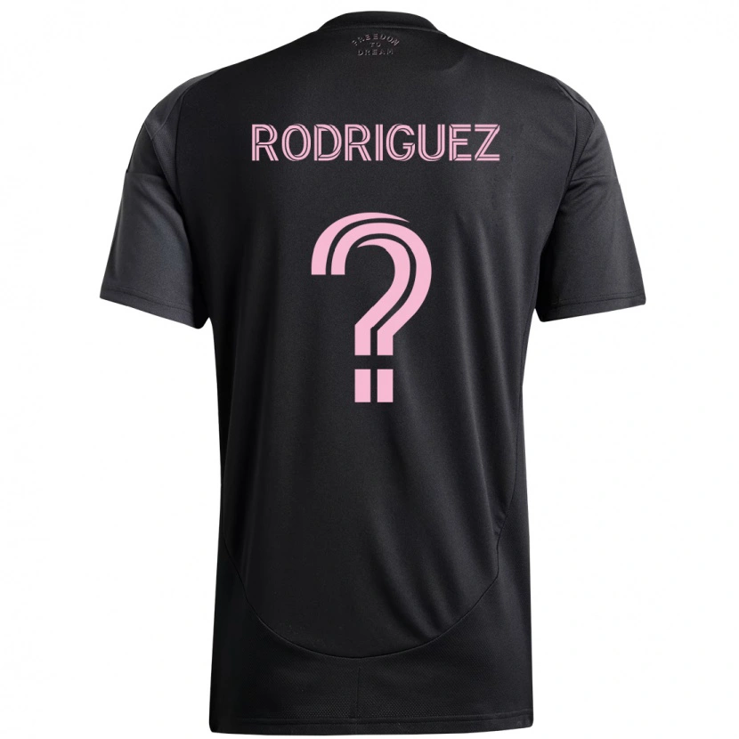 Danxen Herren Emerson Rodríguez #0 Schwarz Rosa Auswärtstrikot Trikot 2025/26 T-Shirt Österreich