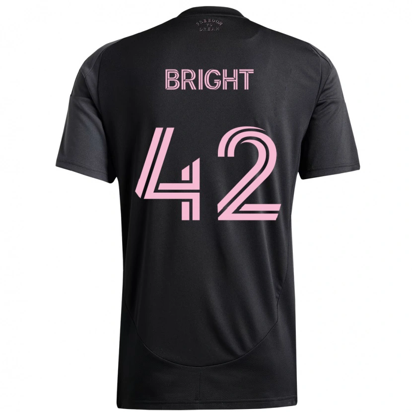 Danxen Herren Yannick Bright #42 Schwarz Rosa Auswärtstrikot Trikot 2025/26 T-Shirt Österreich
