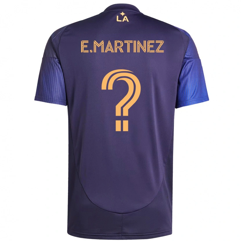 Danxen Herren Enrique Martinez #0 Lila Blau Auswärtstrikot Trikot 2025/26 T-Shirt Österreich