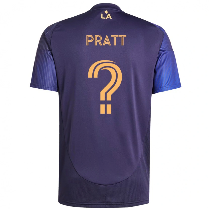 Danxen Herren Owen Pratt #0 Lila Blau Auswärtstrikot Trikot 2025/26 T-Shirt Österreich