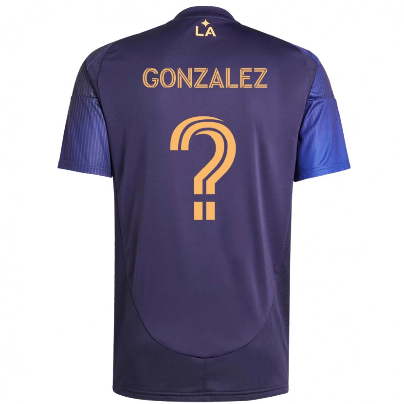 Danxen Herren Miguel Gonzalez #0 Lila Blau Auswärtstrikot Trikot 2025/26 T-Shirt Österreich