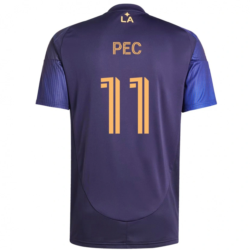 Danxen Herren Gabriel Pec #11 Lila Blau Auswärtstrikot Trikot 2025/26 T-Shirt Österreich