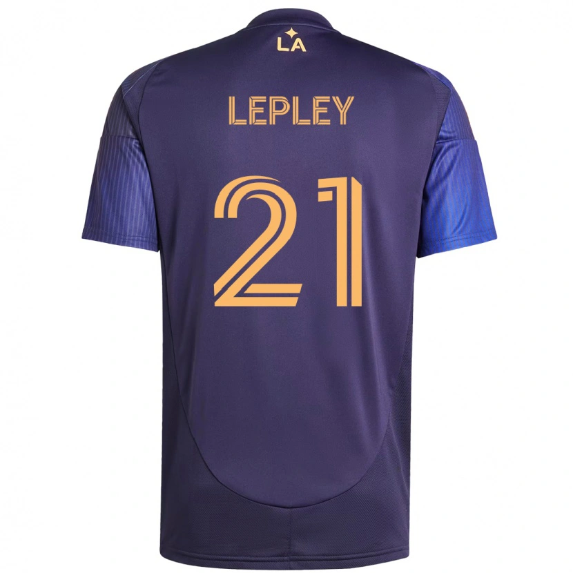 Danxen Herren Tucker Lepley #21 Lila Blau Auswärtstrikot Trikot 2025/26 T-Shirt Österreich