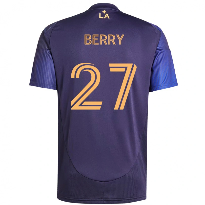 Danxen Herren Miguel Berry #27 Lila Blau Auswärtstrikot Trikot 2025/26 T-Shirt Österreich
